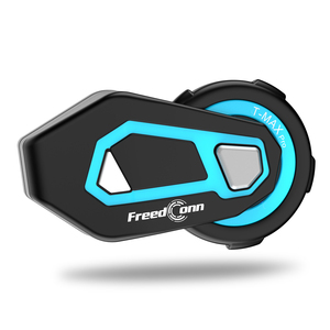 freedconn motorcycle bluetooth headset helmet speaker 6 rider intercom, motorbike walkie-talkie